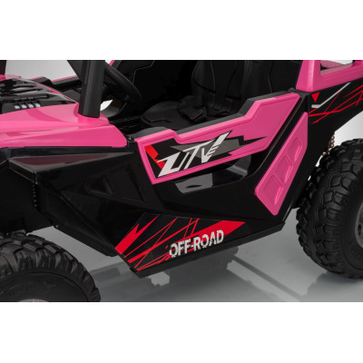 Elektrinis bagis RTR Monster Speed 4x4 rožinis