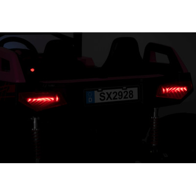 Elektrinis bagis RTR Monster Speed 4x4 rožinis