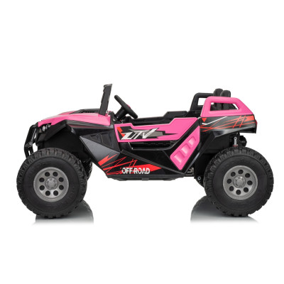 Elektrinis bagis RTR Monster Speed 4x4 rožinis