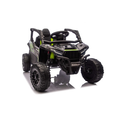 Vaikiškas elektrinis bagis Kawasaki TERYX KRX1000, Juodas