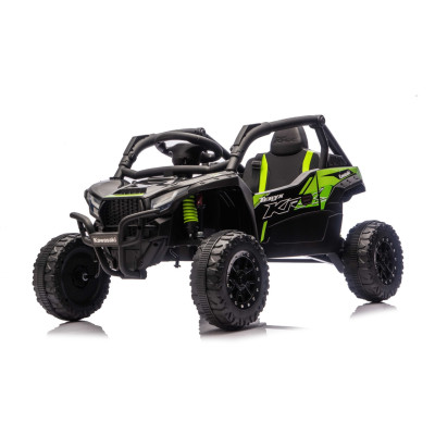Vaikiškas elektrinis bagis Kawasaki TERYX KRX1000, Juodas