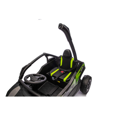 Vaikiškas elektrinis bagis Kawasaki TERYX KRX1000, Juodas