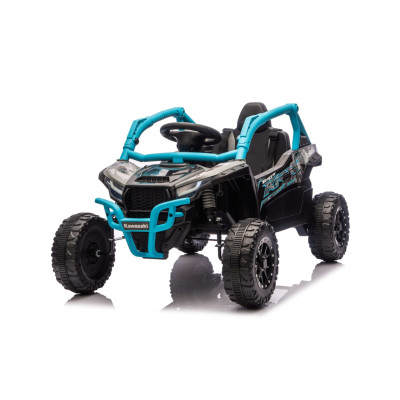 Vaikiškas elektrinis bagis Kawasaki TERYX KRX1000, Mėlynas