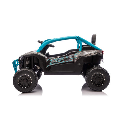 Vaikiškas elektrinis bagis Kawasaki TERYX KRX1000, Mėlynas