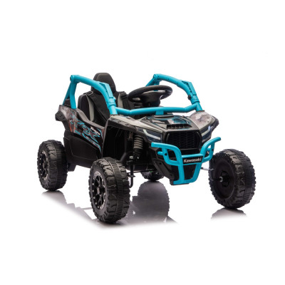 Vaikiškas elektrinis bagis Kawasaki TERYX KRX1000, Mėlynas