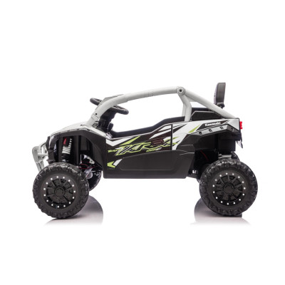 Vaikiškas elektrinis bagis Kawasaki TERYX KRX1000, Pilkas