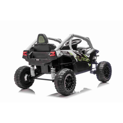 Vaikiškas elektrinis bagis Kawasaki TERYX KRX1000, Pilkas