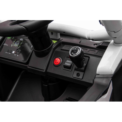 Vaikiškas elektrinis bagis Kawasaki TERYX KRX1000, Pilkas