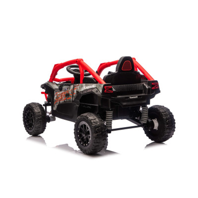 Vaikiškas elektrinis bagis Kawasaki TERYX KRX1000, Raudonas
