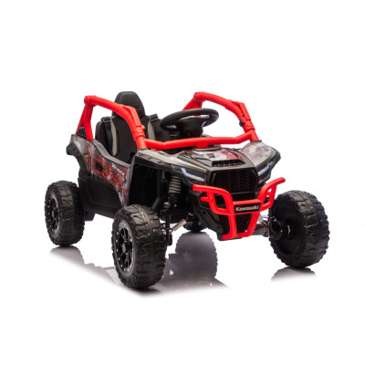 Vaikiškas elektrinis bagis Kawasaki TERYX KRX1000, Raudonas