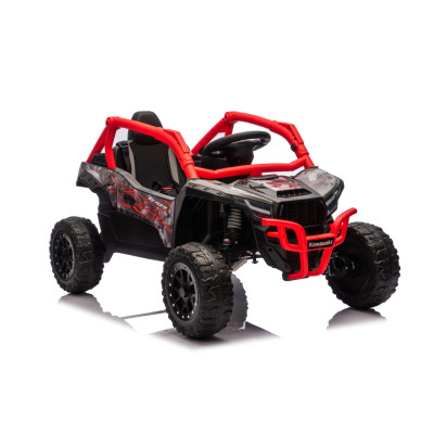 Vaikiškas elektrinis bagis Kawasaki TERYX KRX1000, Raudonas