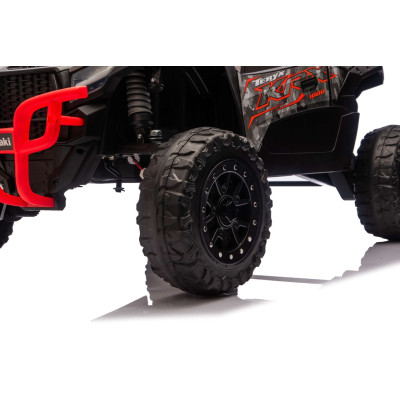 Elektrinis bagis Kawasaki TERYX KRX1000 Raudonas