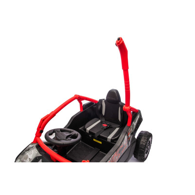 Elektrinis bagis Kawasaki TERYX KRX1000 Raudonas