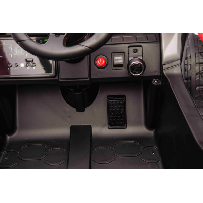 Vaikiškas elektrinis bagis Kawasaki TERYX KRX1000, Raudonas