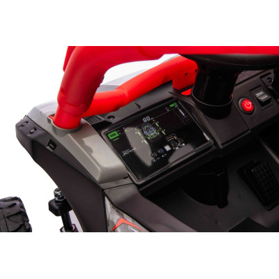 Elektrinis bagis Kawasaki TERYX KRX1000 Raudonas