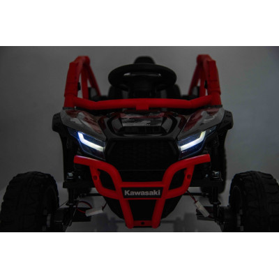Vaikiškas elektrinis bagis Kawasaki TERYX KRX1000, Raudonas