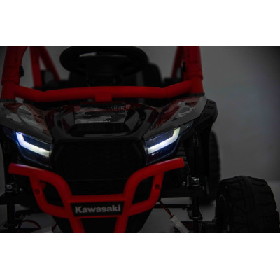 Vaikiškas elektrinis bagis Kawasaki TERYX KRX1000, Raudonas