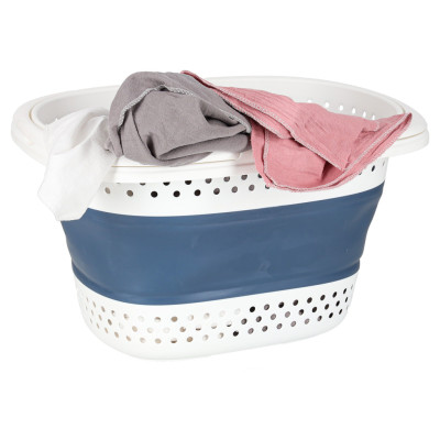 Skalbinių krepšys sulankstomas didelis 32L