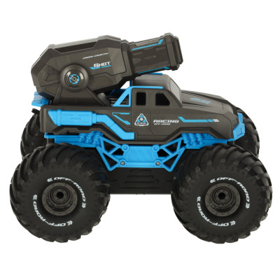 RC amfibija vandeniui atsparus automobilis, valdomas ranka ir pulteliu