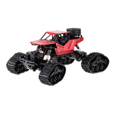 RC valdomas Rock Crawler 4x4 LHC012 2in1 raudonas