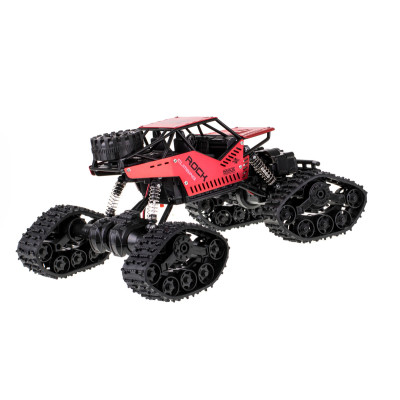 RC valdomas Rock Crawler 4x4 LHC012 2in1 raudonas