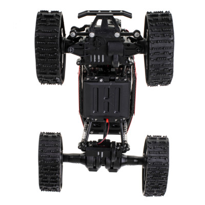 RC valdomas Rock Crawler 4x4 LHC012 2in1 raudonas