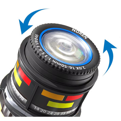 Konstruktorius Fotoaparatas 561 detalė