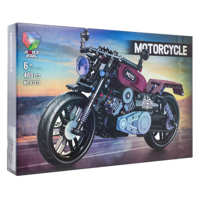 Konstruktorius motociklas 469 detalės