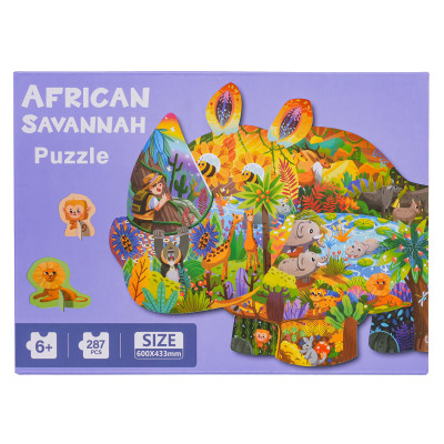Dėlionė puzzle safaris 287 detalės