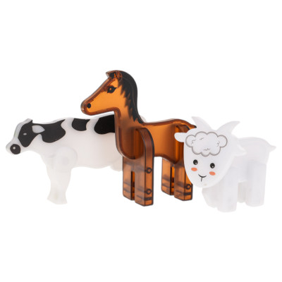 Magnetinis Konstruktorius Ūkis 46 vnt.