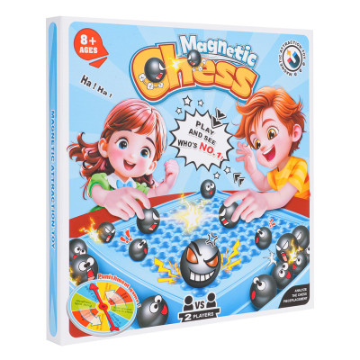 Magnetų rutuliukų dėliojimo žaidimas