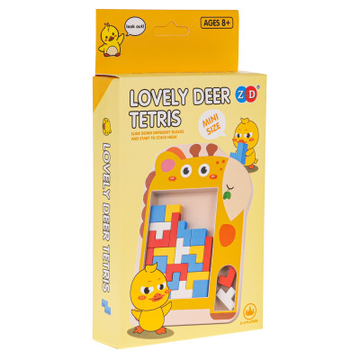 Tetris Žirafa loginis mini žaidimas