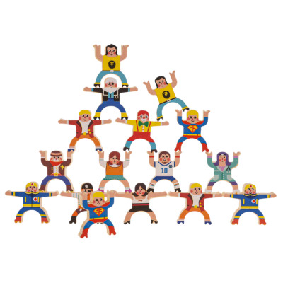 Stalo žaidimas "Balansavimas", žalios spalvos