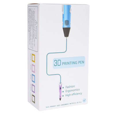 3D rašiklis mėlynas