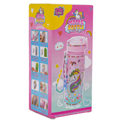 Vienaragio vandens buteliuko dekoravimo rinkinys