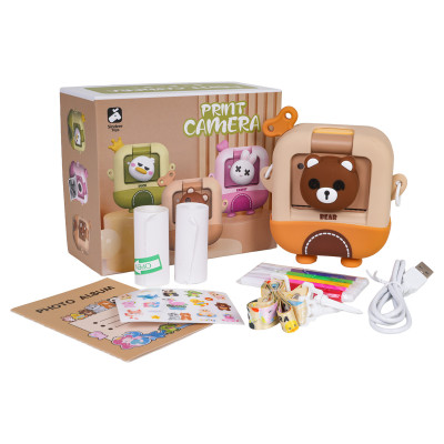 Teddy Bear Spausdinimo kamera