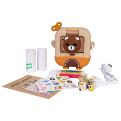 Teddy Bear Spausdinimo kamera