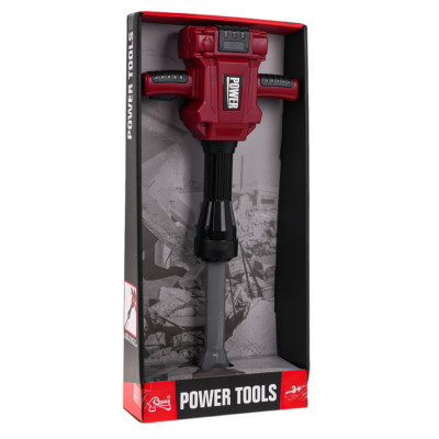Vaikiškas perforatorius įrankis, raudonas
