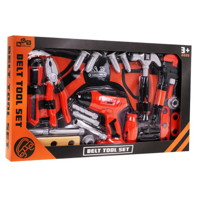 Vaikiškas Įrankių rinkinys + įrankių diržas