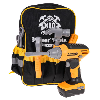 Vaikiškas Įrankių rinkinys su kuprine ir priedais