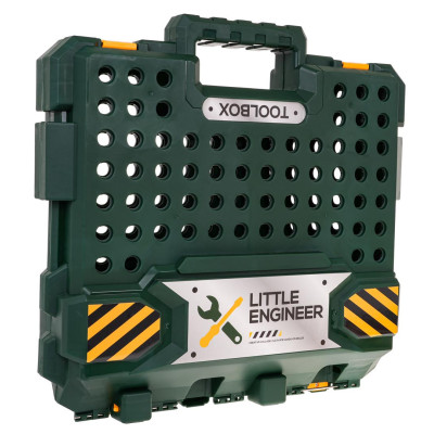 Vaikiškas meistro įrankių stalas 2in1 + priedai