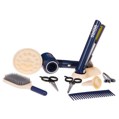 Mažojo kirpėjo rinkinys + priedai, mėlynas