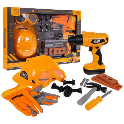 Mažasis "pasidaryk pats" rinkinys su šalmu 20 vnt.