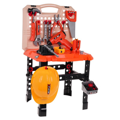 Vaikiškas meistro įrankių stalas 90 vnt.