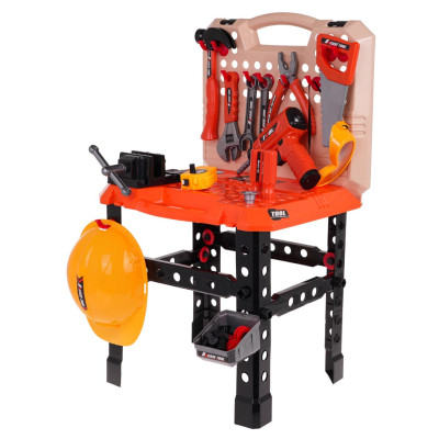 Vaikiškas meistro įrankių stalas 90 vnt.