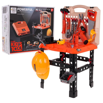 Vaikiškas meistro įrankių stalas 90 vnt.