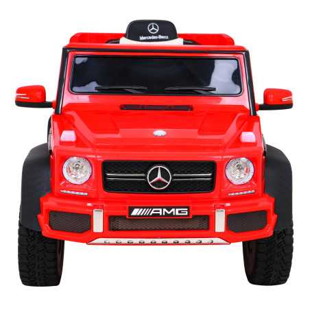 Vaikiškas Elektromobilis Mercedes G63 6x6 AMG, Raudonas
