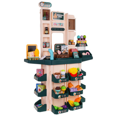 Vaikiška parduotuvė su šviesos ir garso funkcija