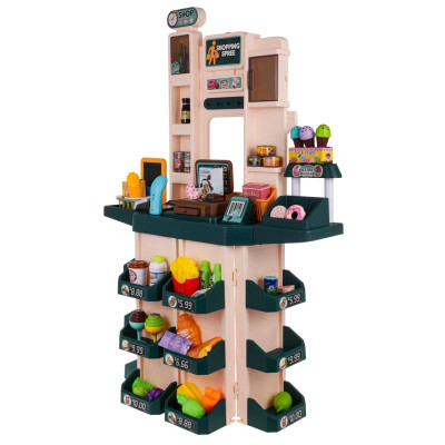 Vaikiška parduotuvė su šviesos ir garso funkcija