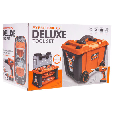 "Pasidaryk pats" įrankių lagaminas / dirbtuvės ir priedai